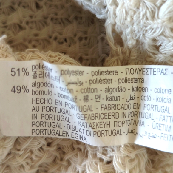 Zara Women knit cable short sleeve perfect to fall layer look Sz Medium - Picture 11 of 12